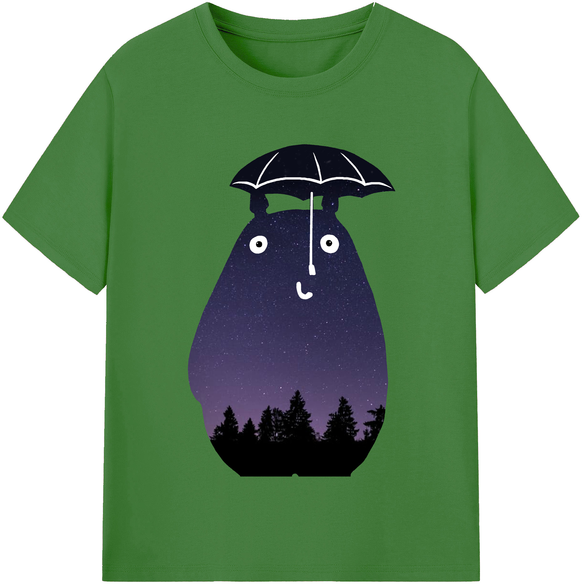 （画像用） となりのトトロ 草壁メイ 草壁サツキ My Neighbor Totoro Satsuki Kusakabe Mei Kusakabe レディースカジュアルプリントTシャツ（綿100％）